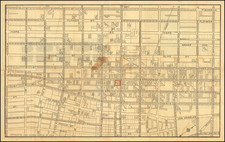 Los Angeles Map By The Clason Map Company