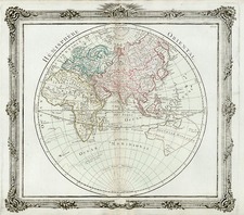 World, World, Eastern Hemisphere, Australia & Oceania, Australia and Oceania Map By Louis Brion de la Tour