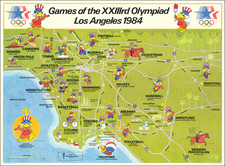 Games of the XXIIIrd Olympiad Los Angeles 1984 By M. Daijogo