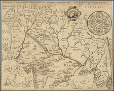 India and Pakistan Map By Wilhelm Fitzer