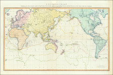 World Map By James Cook