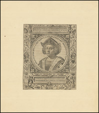 [Portrait] Christophorus Columbus Ligur, Indiaru Prim'Invetr. Ao. 1492