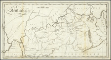 Kentucky Map By John Melish