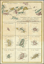 Virgin Islands and Other Islands Map By Rigobert Bonne