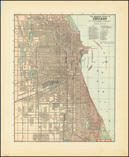 Chicago Map By Fisk & Co.