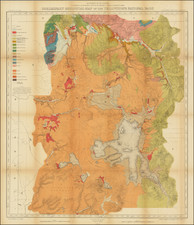 Wyoming Map By Ferdinand Vandeveer Hayden