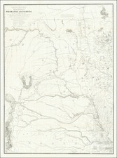 Midwest, Plains, Kansas, Nebraska, North Dakota, South Dakota, Colorado, Montana and Wyoming Map By G.K. Warren