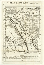 Southwest, Arizona, Mexico, Baja California and California Map By Fr. Eusebio Kino