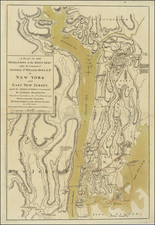 New York City and New York State Map By William Faden / Claude Joseph Sauthier