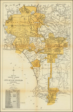 Los Angeles Map By Los Angeles Board of Public Works