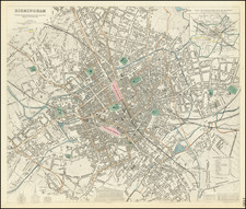 British Counties Map By SDUK