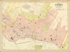 Eastern Canada Map By William Rand  &  Andrew McNally