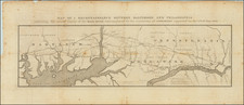 Pennsylvania, Maryland and Delaware Map By U.S. Government