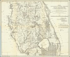 Florida Map By U.S. Government Printing Office