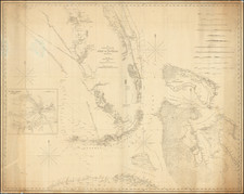 Florida and Bahamas Map By Edmund M. Blunt