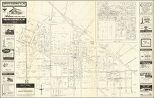 California and Los Angeles Map By Homer R. Dulin Company