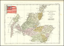 Scotland Map By Francesco Costantino Marmocchi