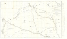 Plains, Iowa, Nebraska, North Dakota, South Dakota, Colorado, Rocky Mountains, Colorado and Wyoming Map By G.K. Warren