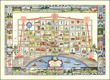 Pictorial Maps and New Orleans Map By Myro Zimmerman Barnes