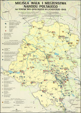 Poland Map By Panstwowe Przedsiebiorstwo Wydawnictw Kartograficz