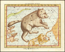 Celestial Maps Map By John Flamsteed / Jean Nicolas Fortin