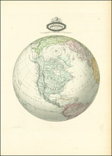 North America Map By F.A. Garnier