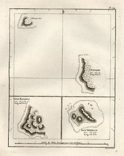 Australia & Oceania, Oceania and Other Pacific Islands Map By James Cook