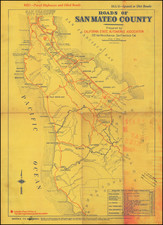 Roads of San Mateo County -- Prepared by California State Automobile Association