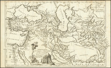 Turkey & Asia Minor Map By Etienne Andre Philippe de Pretot