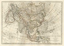 Asia and Asia Map By Samuel Dunn