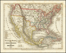 United States Map By Hildberghausen Geographische Inst.