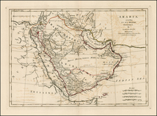 Asia and Middle East Map By Samuel Dunn