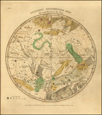 Celestial Maps Map By Elijah J. Burritt