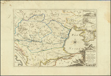 Ukraine, Romania and Bulgaria Map By Anonymous