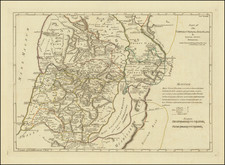 Middle East and Holy Land Map By Samuel Dunn