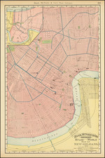 New Orleans Map By Rand McNally & Company