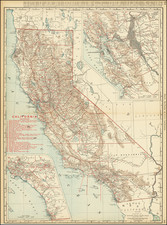 California Map By Rand McNally & Company