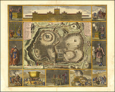 Jerusalem Map By Jan Luyken / Pierre Mortier