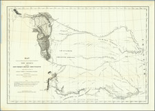 Kansas, Oklahoma & Indian Territory, Southwest and Rocky Mountains Map By United States Bureau of Topographical Engineers