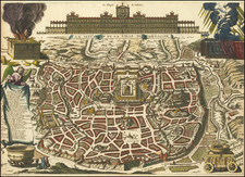 Jerusalem Map By Jacob Lindenberg