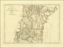 Middle East and Holy Land Map By Samuel Dunn