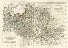 Europe, Poland, Russia and Baltic Countries Map By Samuel Dunn