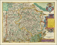 Süddeutschland Map By Abraham Ortelius