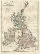 Europe and British Isles Map By Samuel Dunn