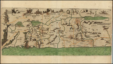 Holy Land Map By Johann Bongars / Pietro Vesconte