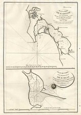 Mexico and California Map By Jean Francois Galaup de La Perouse