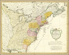 United States Map By Franz Ludwig Gussefeld