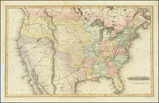 United States Map By Fielding Lucas Jr.