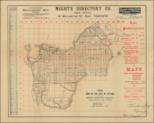 Canada and Eastern Canada Map By Might's Directory Company