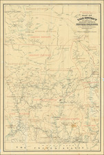 British Columbia Map By Department of Lands and Works